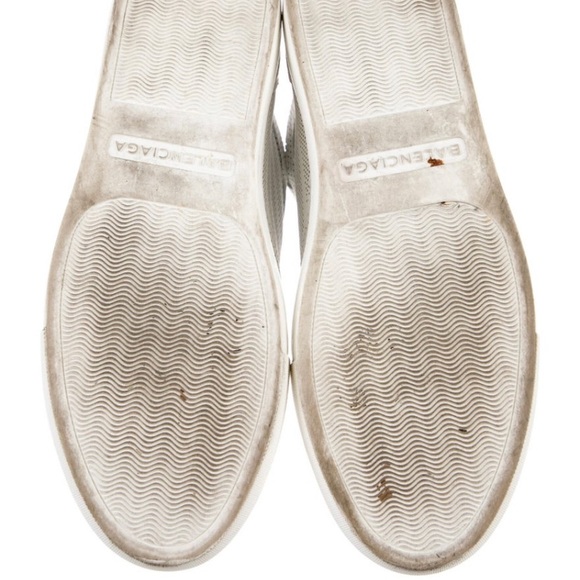 Balenciaga: perforated high top sneakers size 8 / 41 - Picture 5 of 6